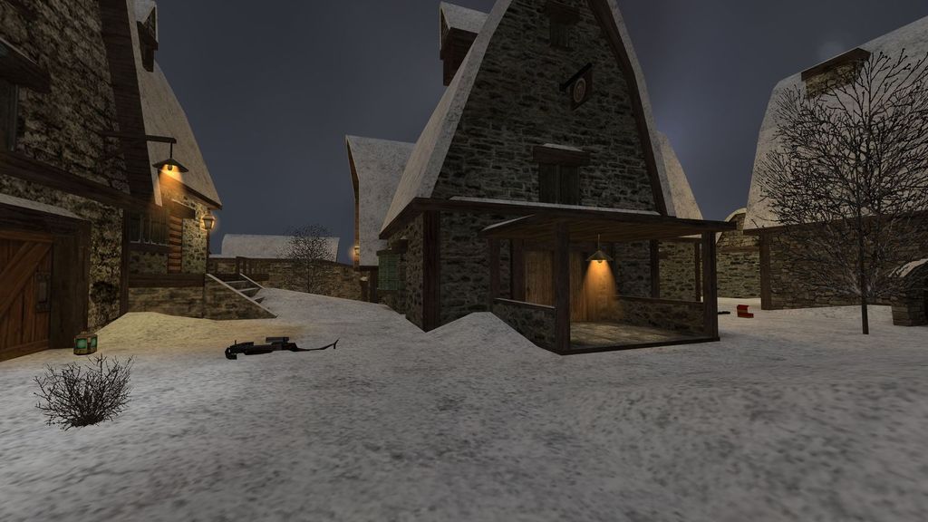 17b_snow_village Half-Life Deathmatch Map