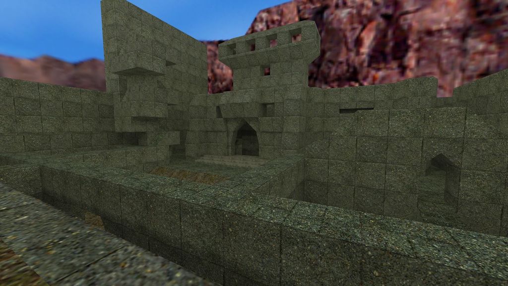 1castle Half-Life Deathmatch Map