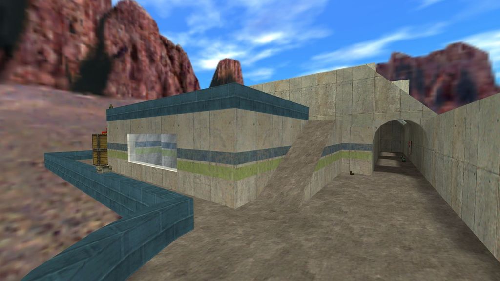 8bit_flydom Half-Life Deathmatch Map