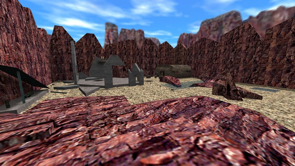 abandoned Half-Life Deathmatch Map