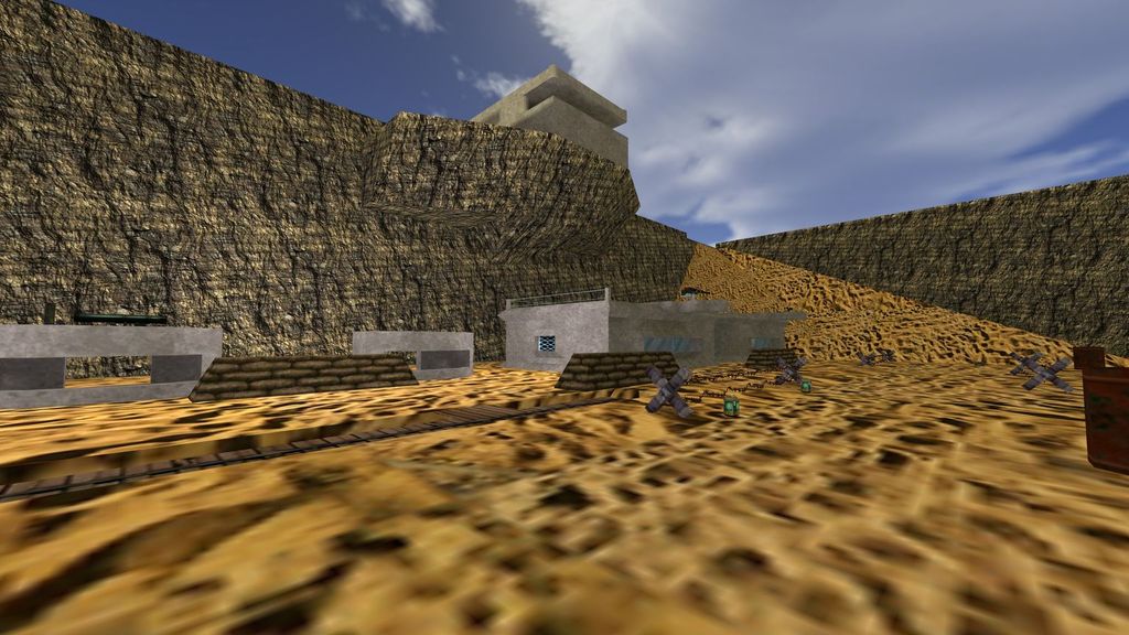 acr_beachv2 Half-Life Deathmatch Map