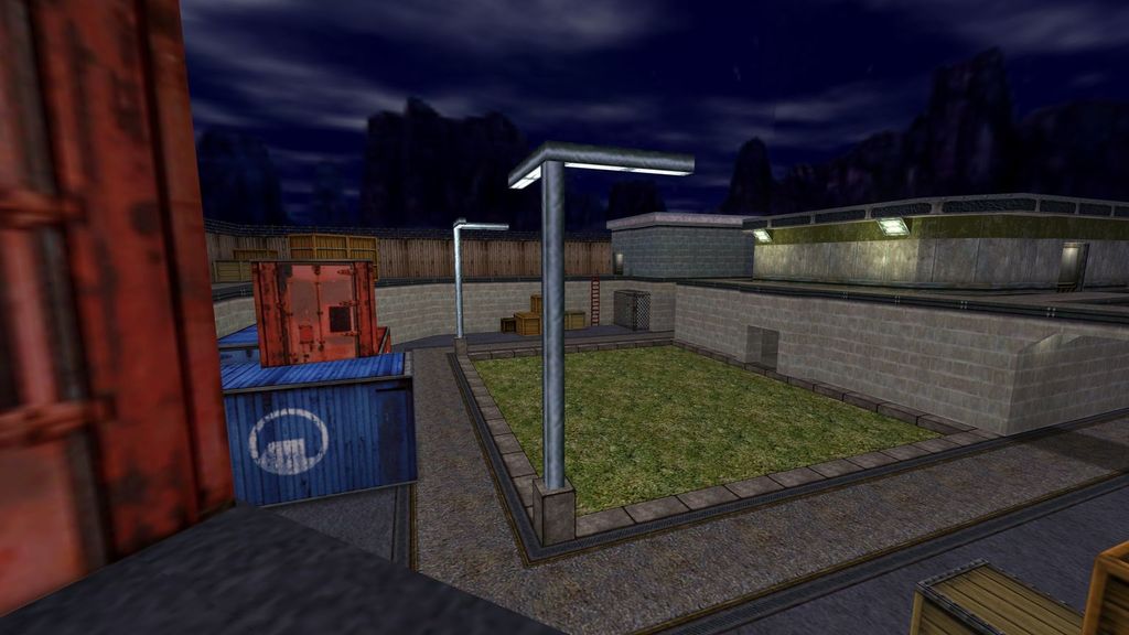 ag_courtyard Half-Life Deathmatch Map