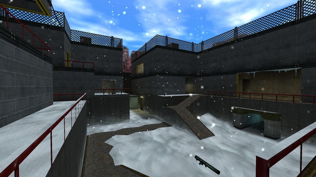 agr_crossfire_snow Half-Life Deathmatch Map