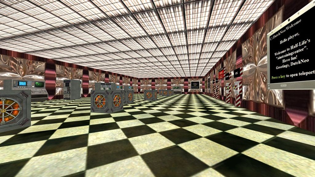 aimtrainingcenter Half-Life Deathmatch Map