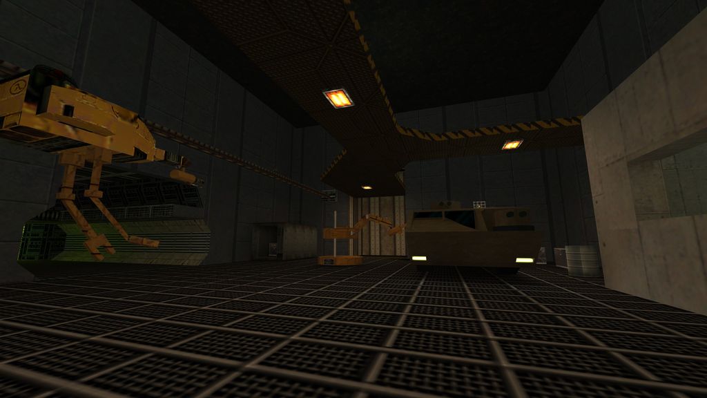 alienship Half-Life Deathmatch Map