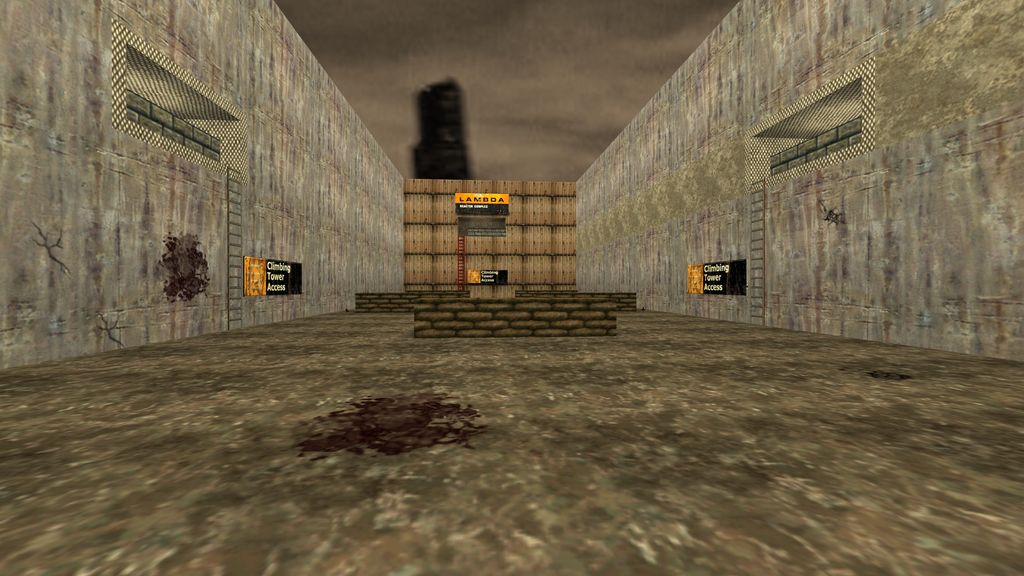 alley Half-Life Deathmatch Map