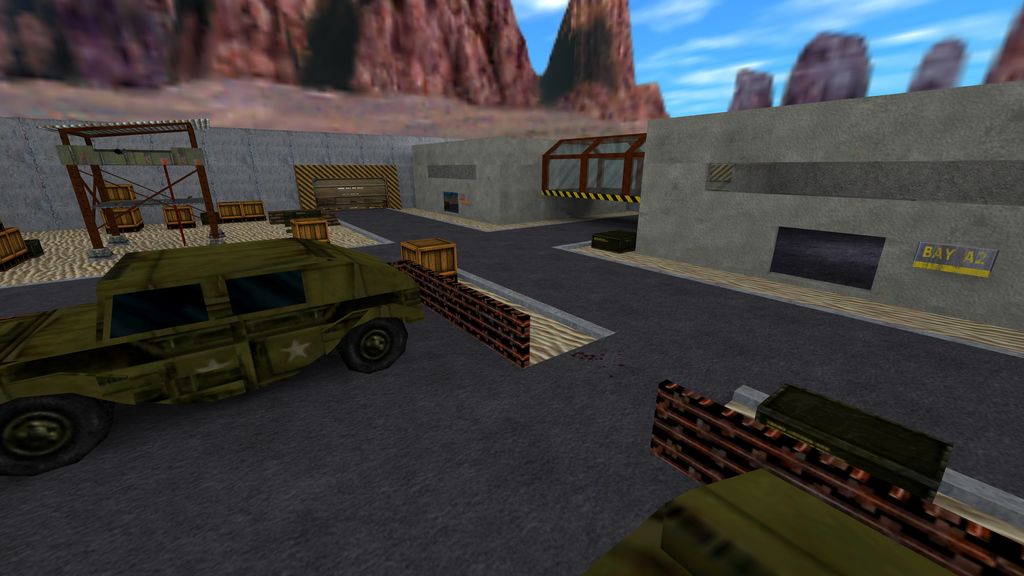 alpha1 Half-Life Deathmatch Map