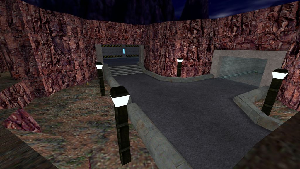 baserock Half-Life Deathmatch Map