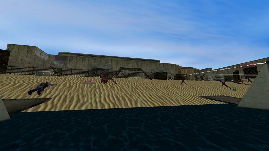 beach Half-Life Deathmatch Map
