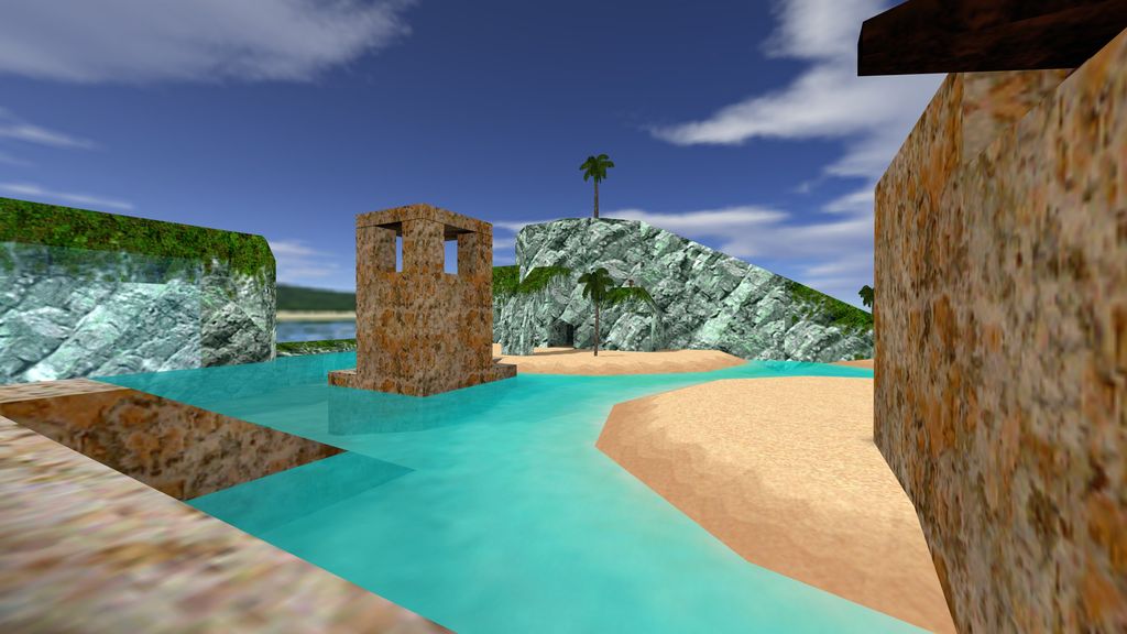 beach3 Half-Life Deathmatch Map