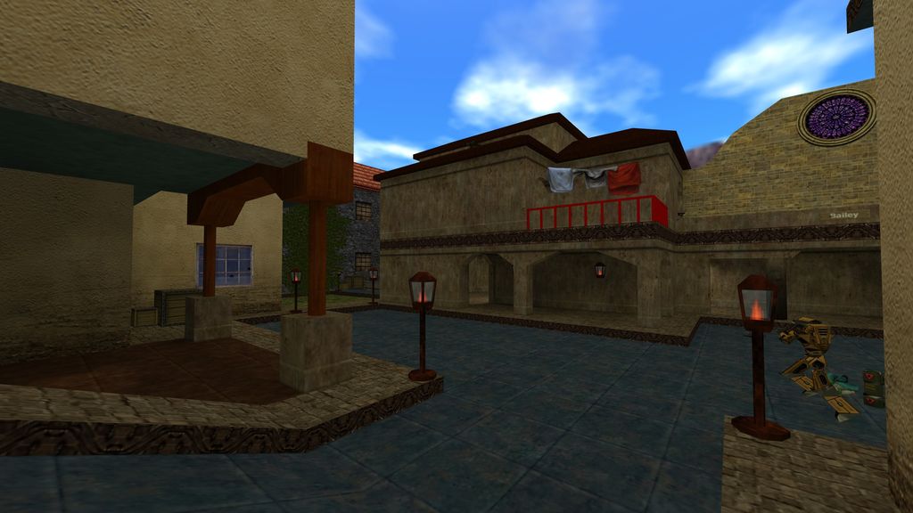 border_bust Half-Life Deathmatch Map