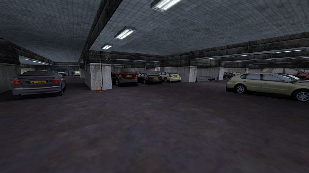 car_park Half-Life Deathmatch Map