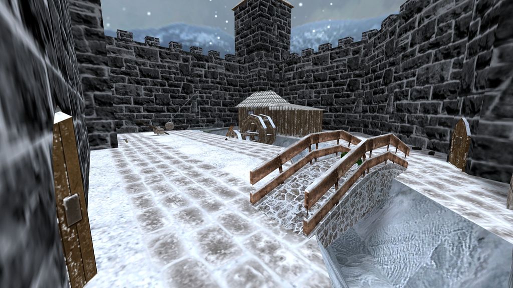 castle_in_the_snow Half-Life Deathmatch Map