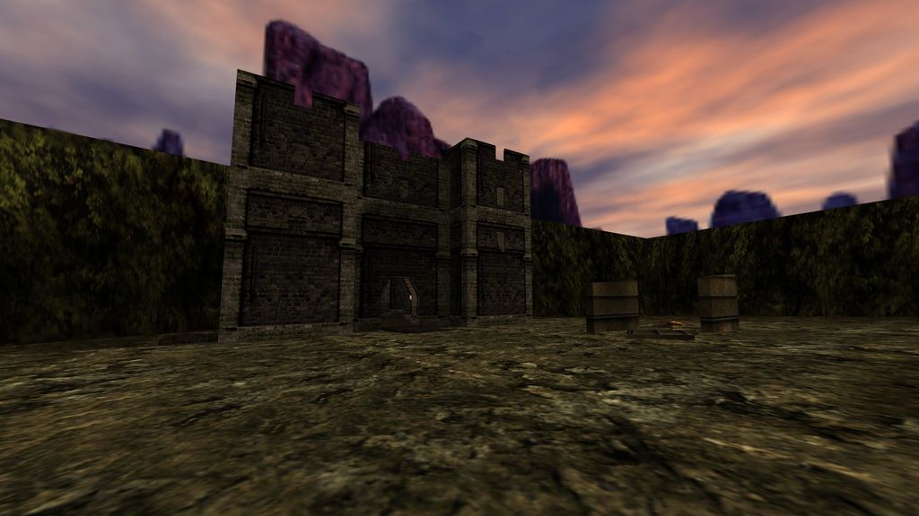 castle_rush Half-Life Deathmatch Map