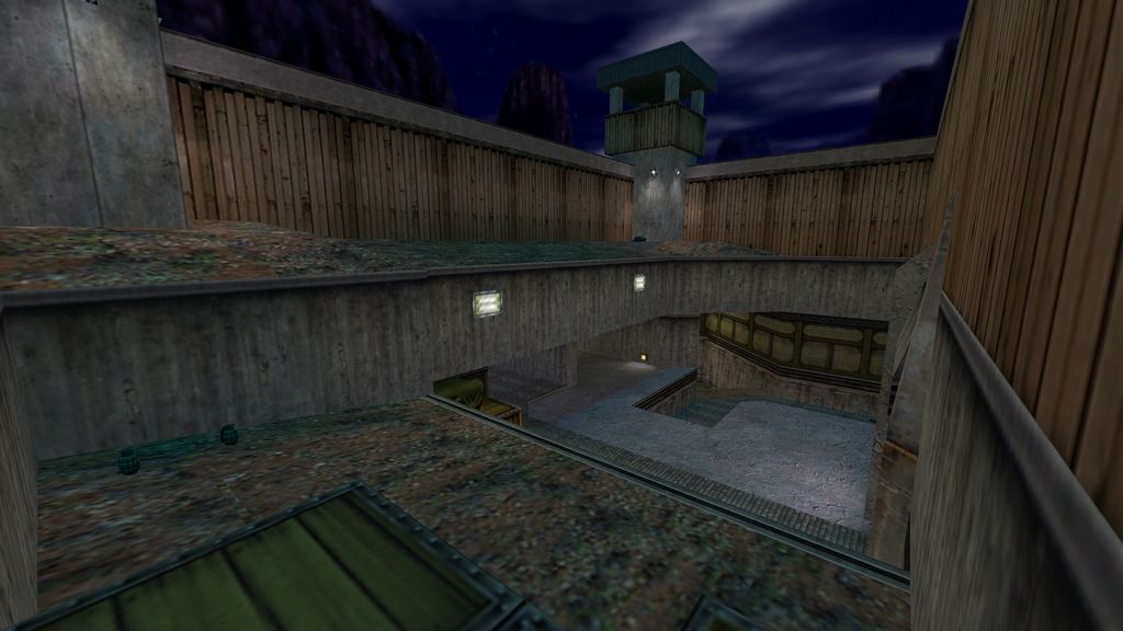 charred Half-Life Deathmatch Map