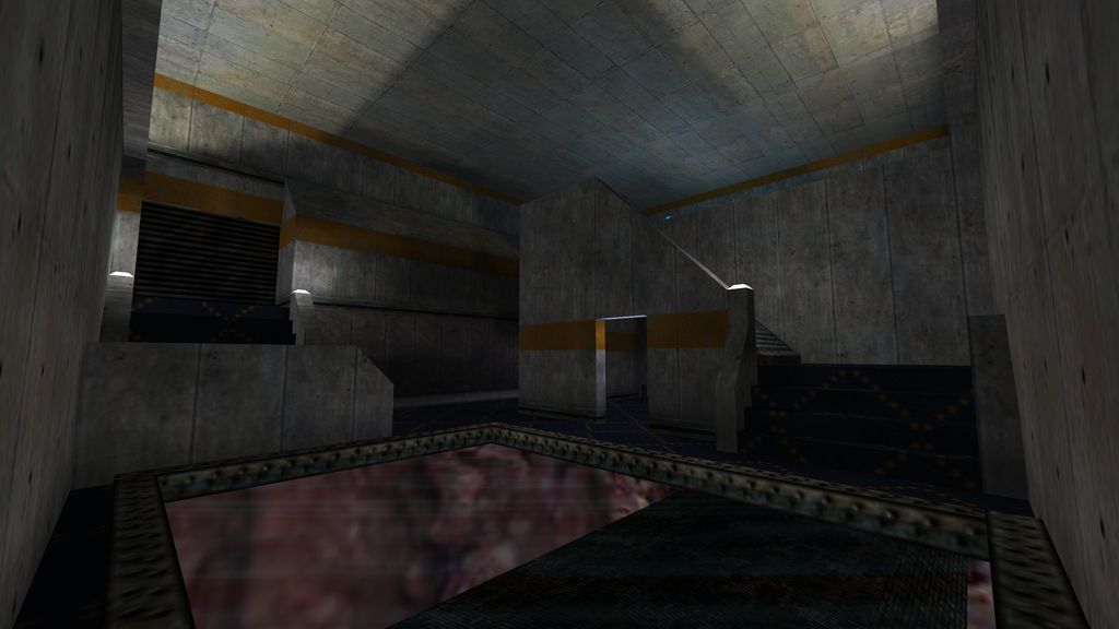 cliff_hanger Half-Life Deathmatch Map