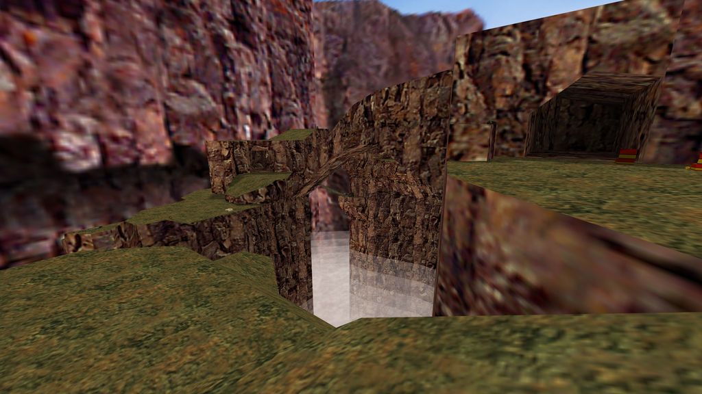 cliffs Half-Life Deathmatch Map