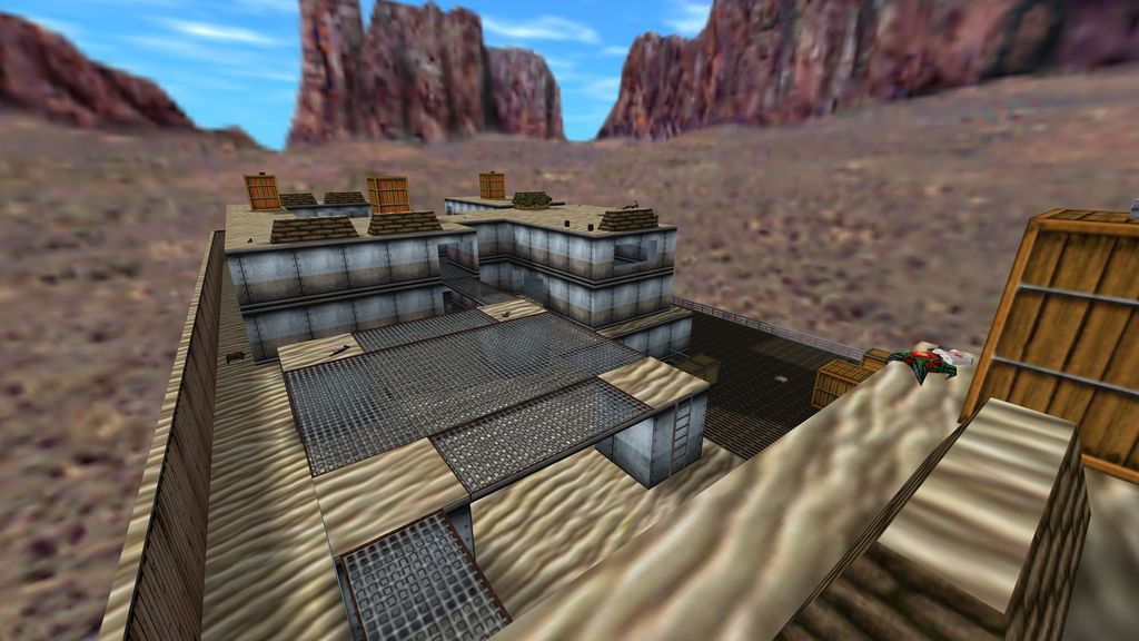 cliffside3 Half-Life Deathmatch Map