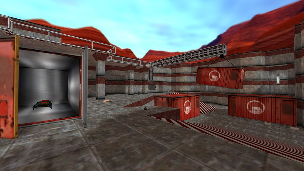 colorscale Half-Life Deathmatch Map