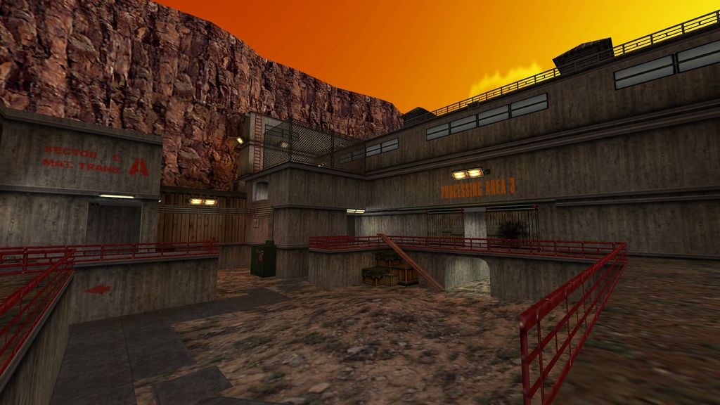 cross19b-256 Half-Life Deathmatch Map
