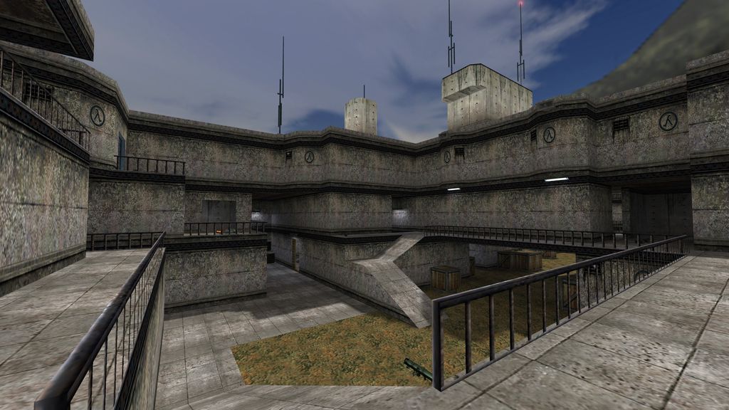 crossfire_hardcore Half-Life Deathmatch Map