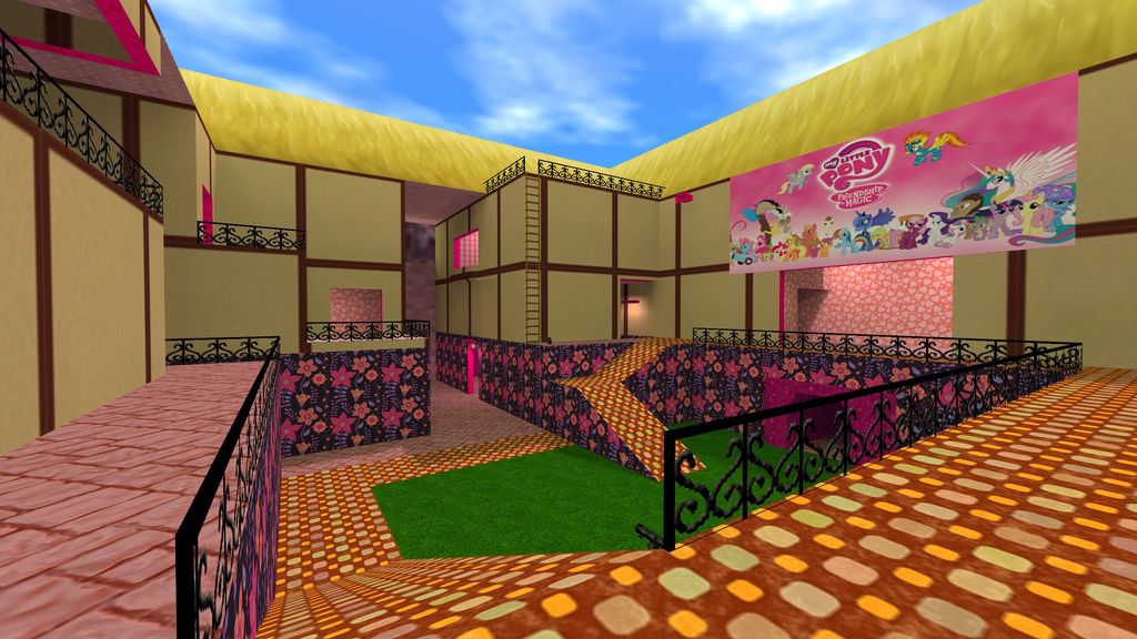 crosspony Half-Life Deathmatch Map
