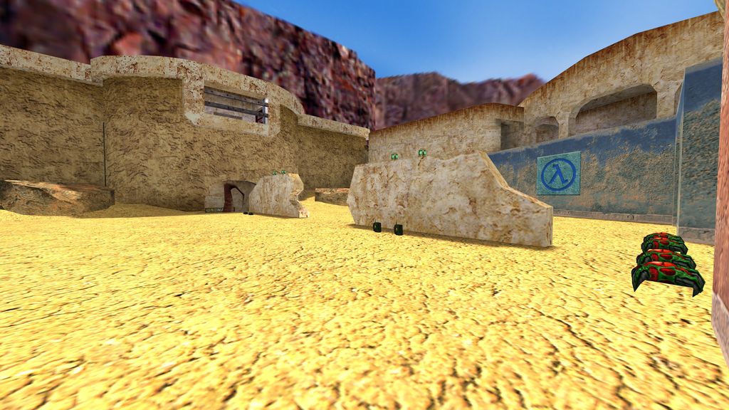 ctf_flagrun Half-Life Deathmatch Map