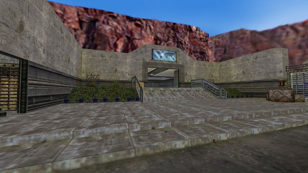 dm_breach Half-Life Deathmatch Map