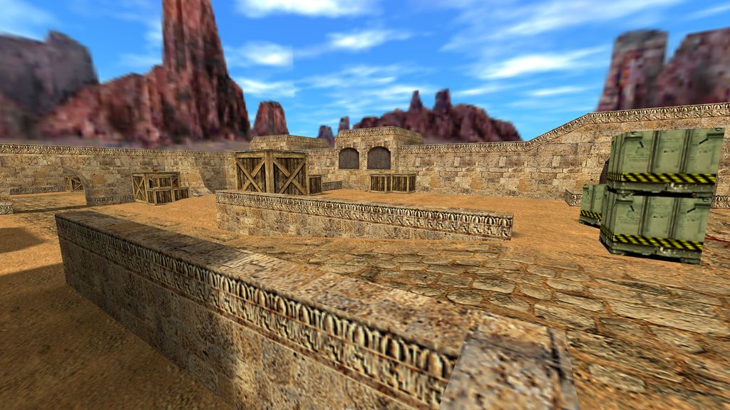 dm_dust Half-Life Deathmatch Map