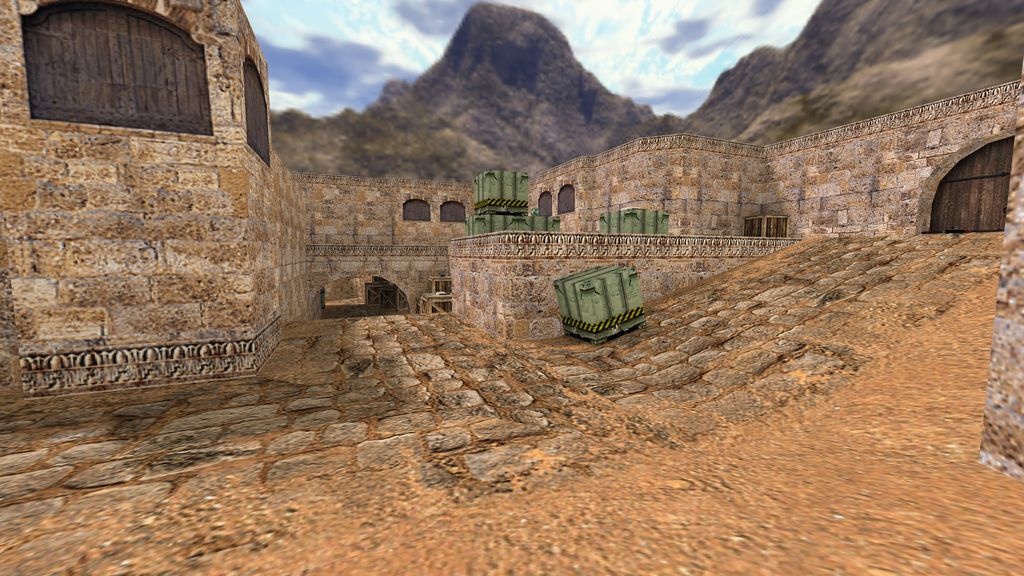 dm_dust2 Half-Life Deathmatch Map