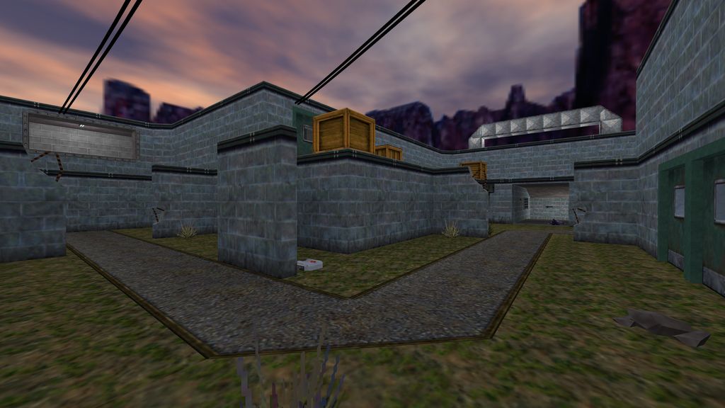 evening Half-Life Deathmatch Map