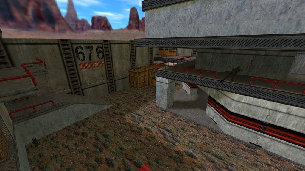 n_out676 Half-Life Deathmatch Map