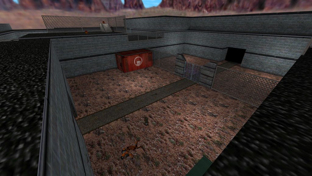 rooftops Half-Life Deathmatch Map
