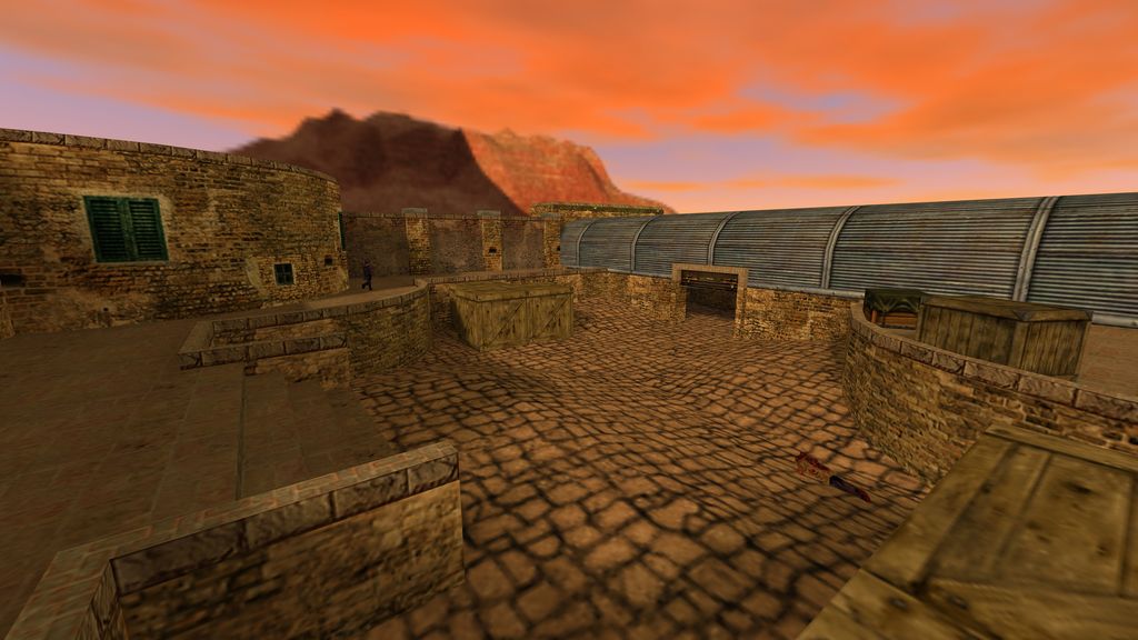 scorched Half-Life Deathmatch Map