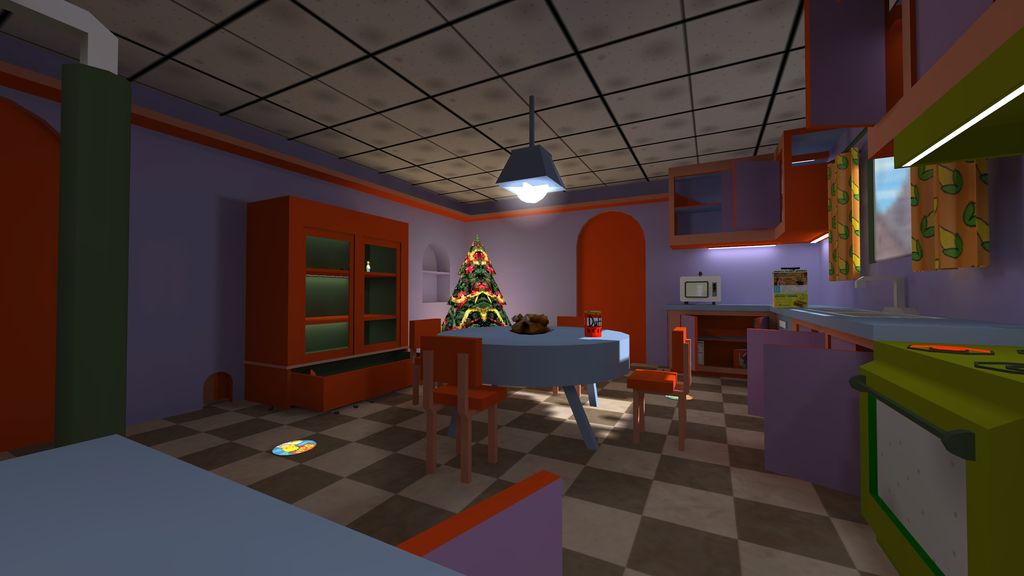 simpsons_xmas_rats Half-Life Deathmatch Map