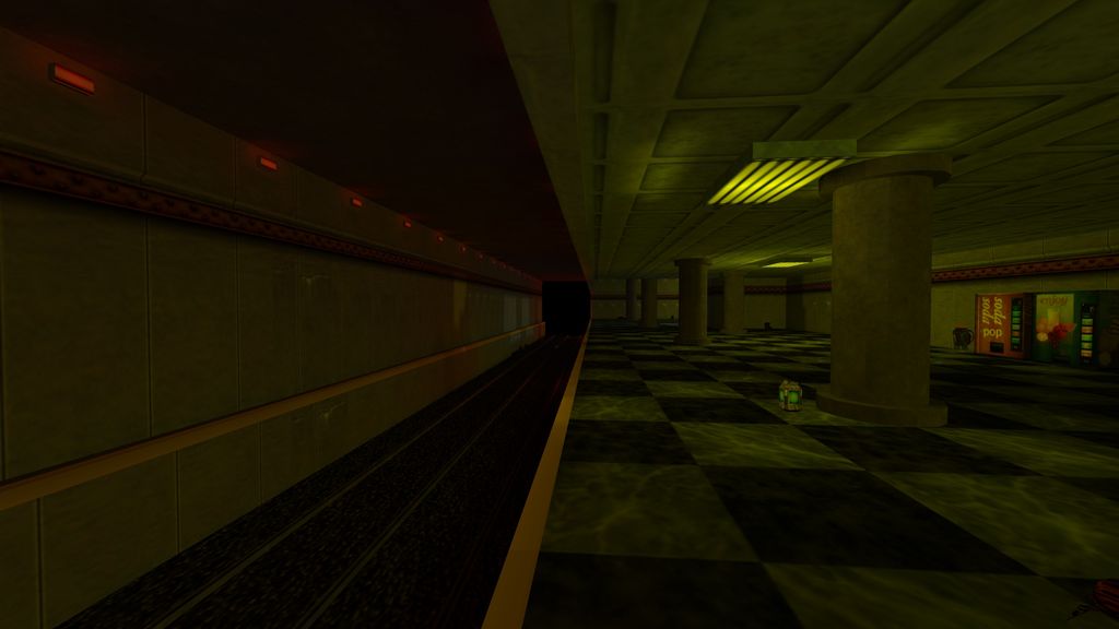 subway Half-Life Deathmatch Map