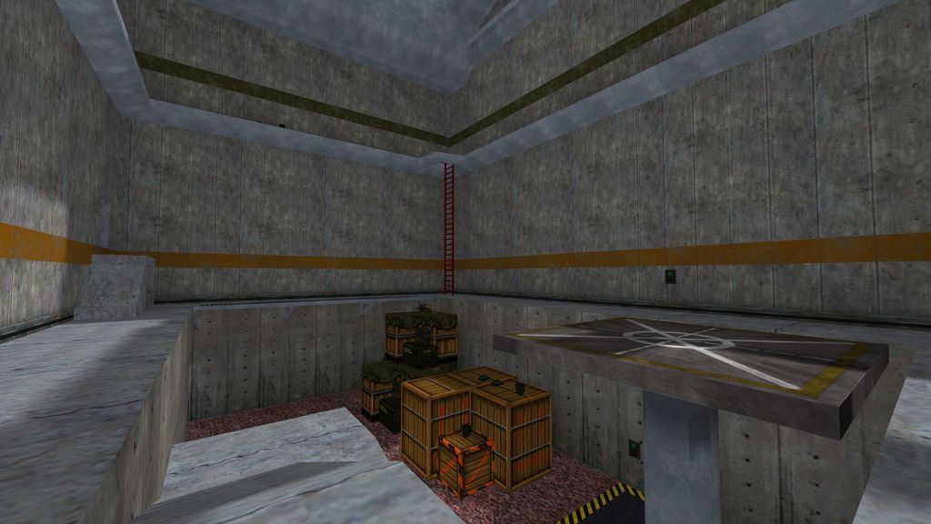 swimming Half-Life Deathmatch Map