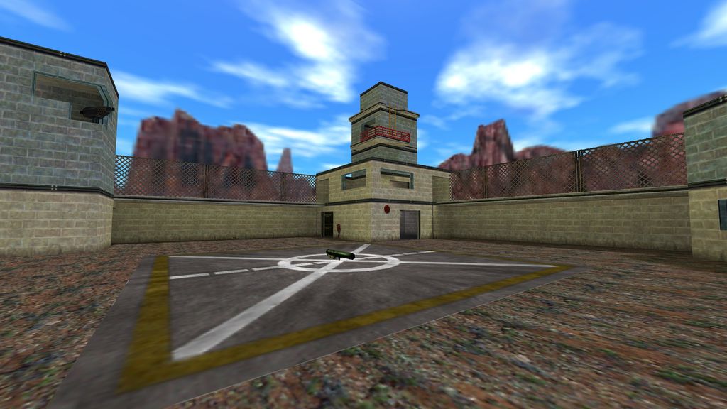 the_yard Half-Life Deathmatch Map
