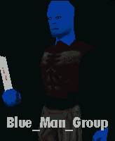 Blue_man Half-Life Deathmatch Player Model